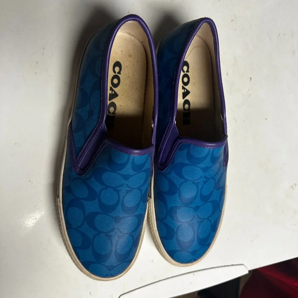 Mens Coach Slip-Ons - Picture 2 of 5
